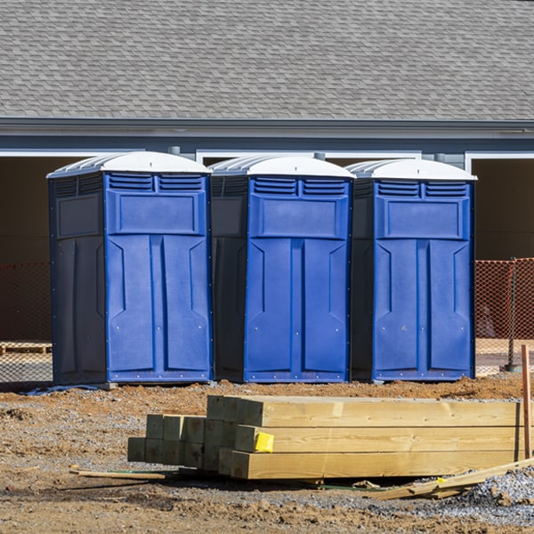 how often are the portable toilets cleaned and serviced during a rental period in Wellington Kansas